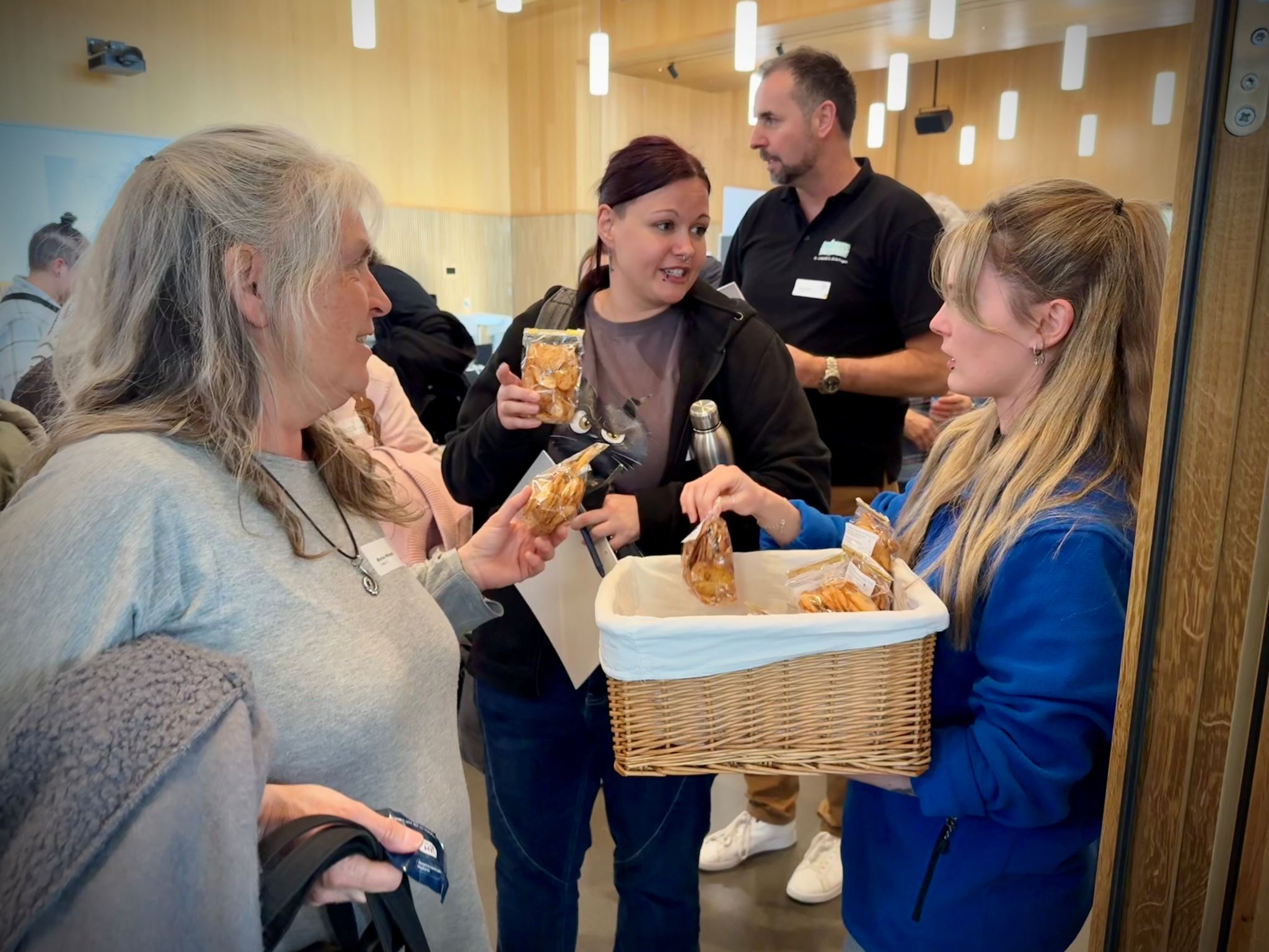 Zubereitung der Brot Chips